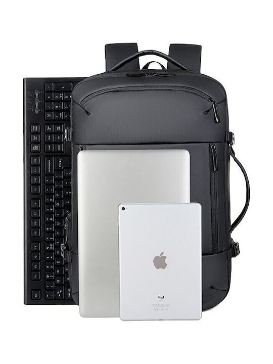 R&J Backpack Αδιάβροχο 36lt Μαύρο