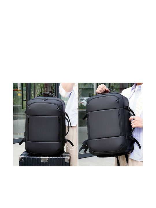 R&J Backpack Αδιάβροχο 36lt Μαύρο