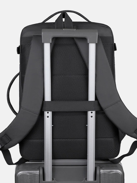 R&J Backpack Waterproof 36lt Black