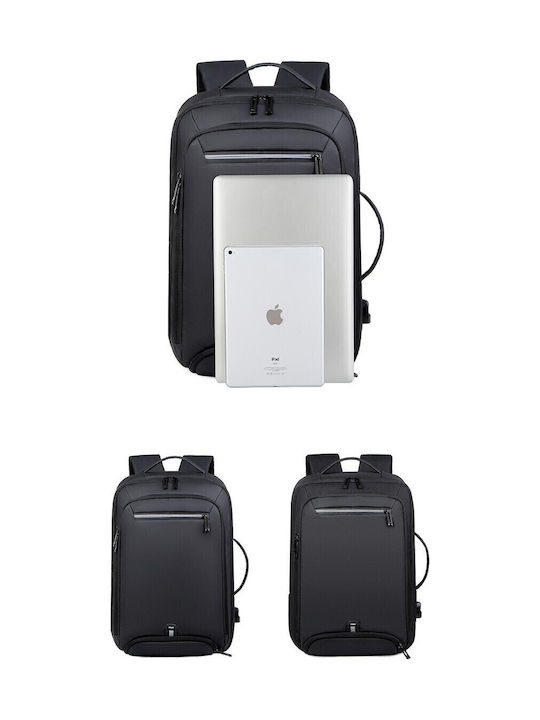 R&J Rucksack Wasserdicht 22Es Schwarz