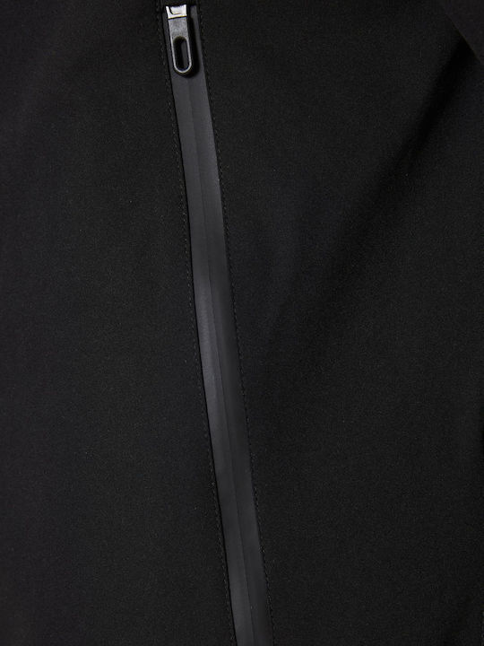 Winter Jacke Parka Schwarz
