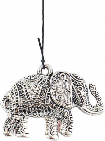 Vânturi de vânt 6 Tuburi de Sunet Metalice pentru Grădină Model Feng Shui Elefant