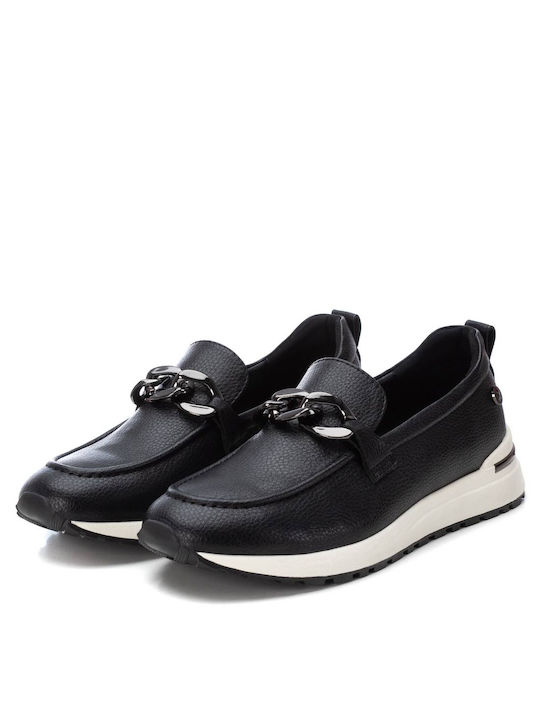 Damen Mokassins in Schwarz Farbe