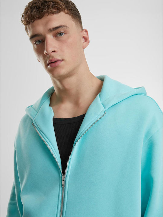 Sweatshirt with Hood Beryl Blue