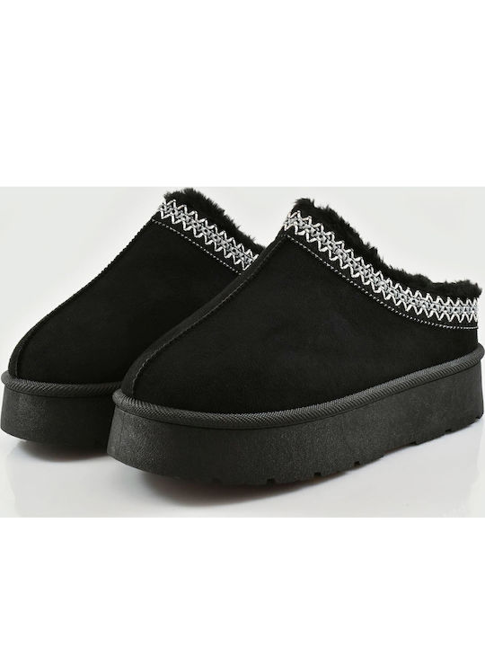 Closed Women's Slippers Black