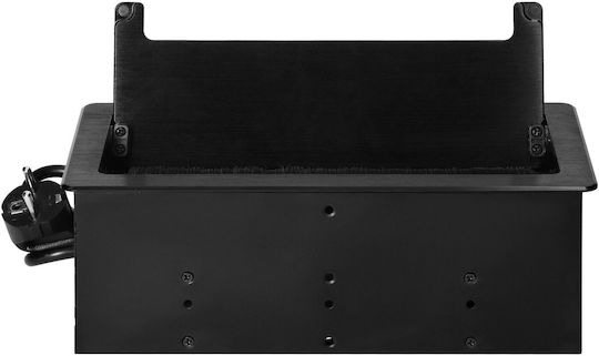 Orno Πολύπριζο 2 Θέσεων με 1 USB-A, USB-C και Καλώδιο 1.5m