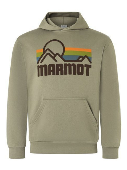 Sweatshirt mit Kapuze Petrol Blau