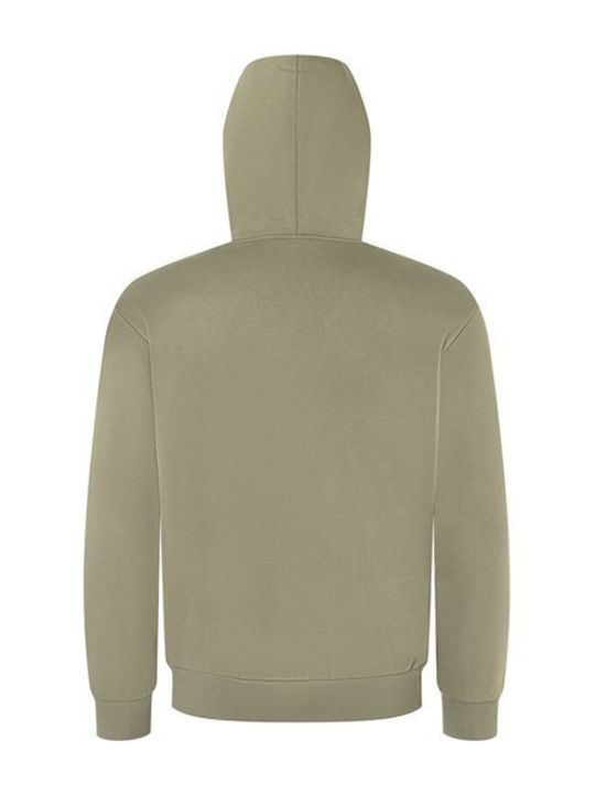 Sweatshirt mit Kapuze Petrol Blau