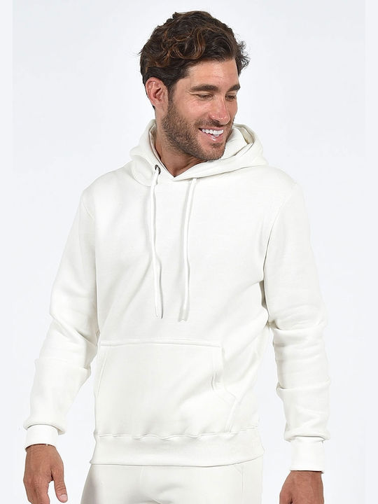 Sweatshirt mit Kapuze Weiß