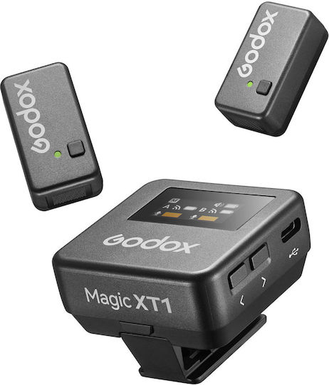 Godox Magic XT1 Σετ Ασύρματο Μικρόφωνο Clip On