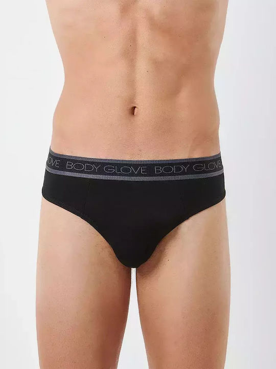 Men's Slips Black/Green 2Pack