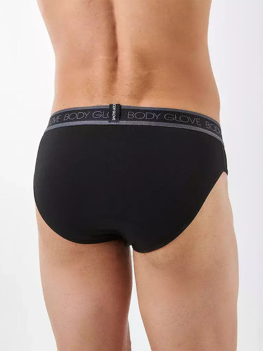 Men's Slips Black/Green 2Pack