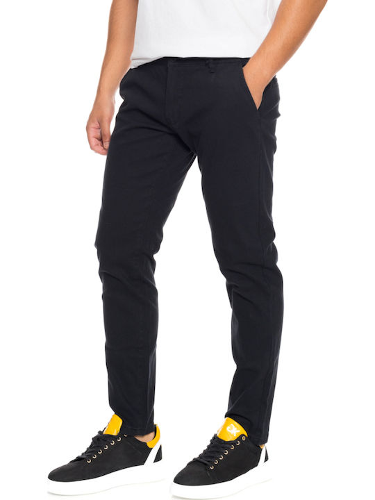 Pantaloni Chino Elastic Black