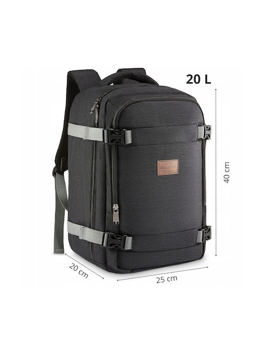 Zagatto Rucksack Wasserdicht Schwarz