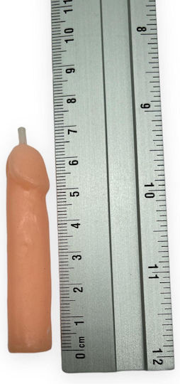 Cadou Amuzant Lumânare de Masaj Erotic - Petrecere Lumânări Penis 6 bucăți Pachet Culoare Piele