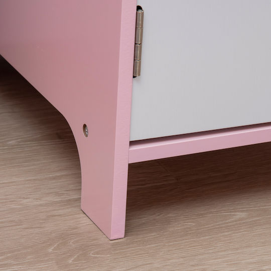 Kids Desk made of Melamine Pink 90x45x85cm