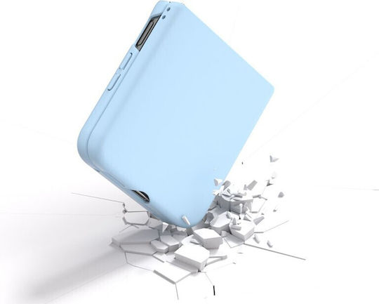 Skin Feel Книга Пластмаса Светлосин (Xiaomi Mix Flip)