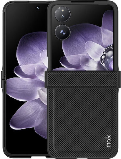 Carbon Fiber Книга Пластмаса Черен (Xiaomi Mix Flip)