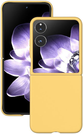 Skin Feel Book Πλαστικό Κίτρινο (Xiaomi Mix Flip)