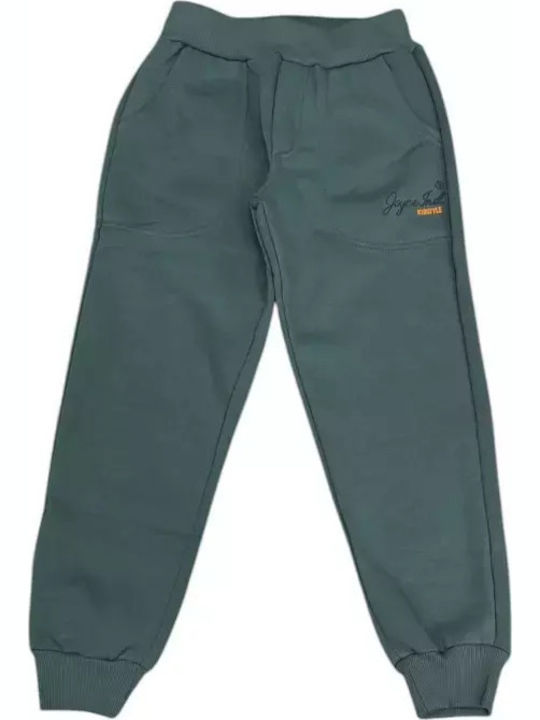 Παιδικό Παντελόνι Φόρμας Πράσινο Winter Basic Pant