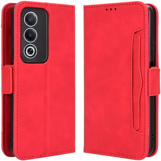Buchen Sie Synthetisches Leder / Kunststoff / Silikon Rot (Oppo A80 5G)
