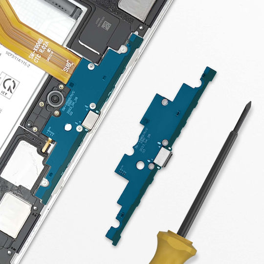 Conector de încărcare USB-C Samsung Galaxy Tab S9 Ultra Original Negru