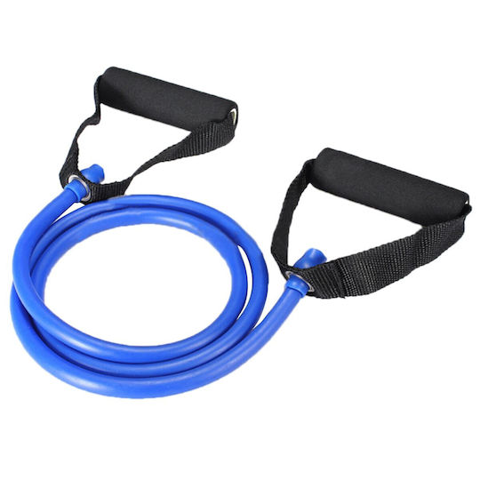 MDS Resistance Band Gymtube Hard with Handles Blue 0.12m