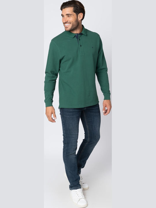 Polo Μπλούζα Μακρυμάνικη Green