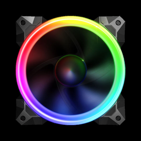 Armaggeddon Nimitz Loop Case Fan 120mm (1200rpm / 38cfm) με RGB Φωτισμό και Σύνδεση 6-Pin
