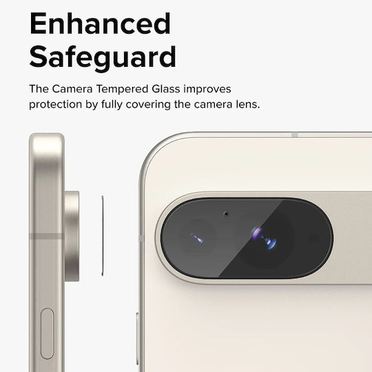 Ringke Protector Glass Протектор за камера Прилепващо фолио Transparent за Google Pixel 9