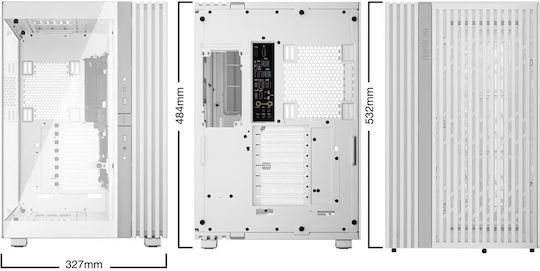 Be Quiet Light Base 900 DX Gaming Midi Tower Computer Case with RGB Lighting White