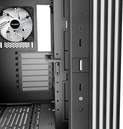 Be Quiet Light Base 600 DX Gaming Midi Tower Κουτί Υπολογιστή με Πλαϊνό Παράθυρο και RGB Φωτισμό Μαύρο