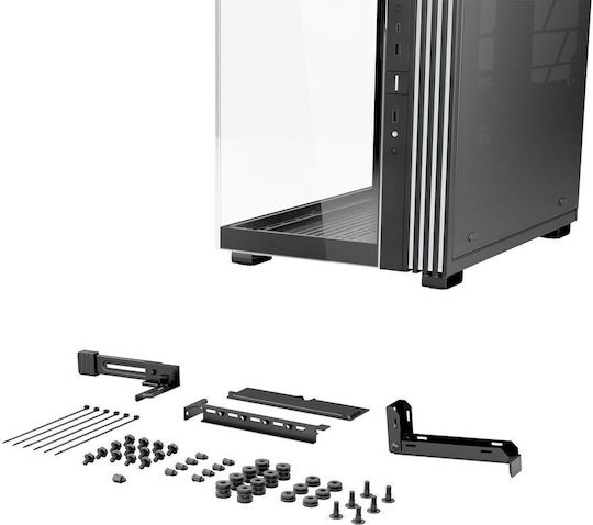 Be Quiet Light Base 600 DX Gaming Midi Tower Κουτί Υπολογιστή με Πλαϊνό Παράθυρο και RGB Φωτισμό Μαύρο
