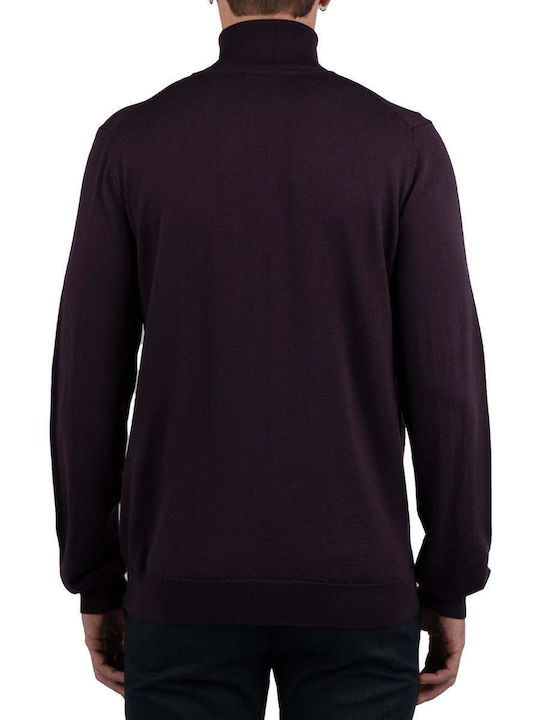 Hugo Boss Langarm-Pullover Lila