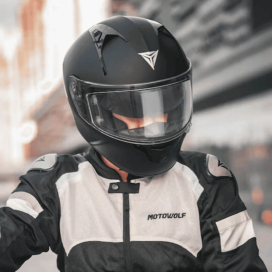 Universal Anti-fog Lens Motorcycle Helmet Visor Pinless Installation Compatible Any Motorcycle Helmet Motowolf