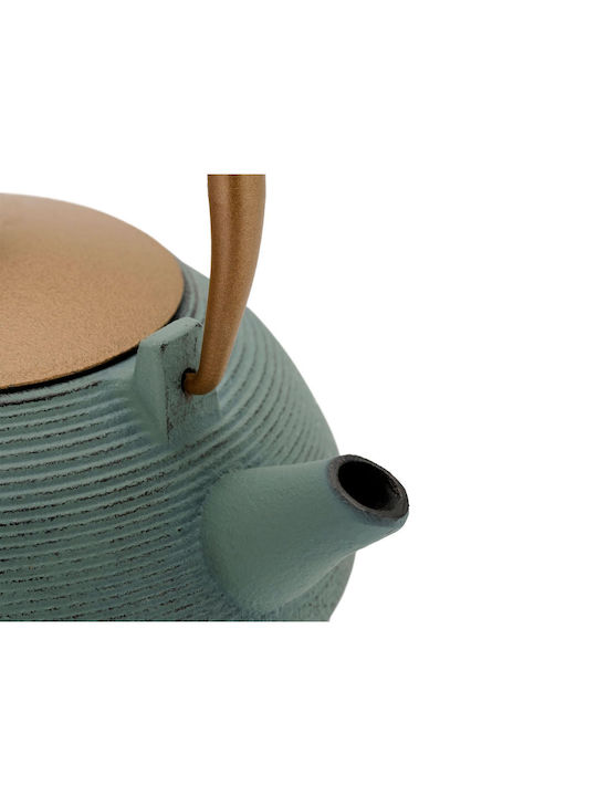 Bredemeijer Cast Iron Teapot Blue 1200ml