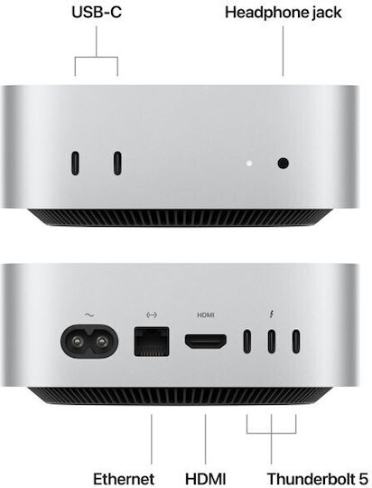 Apple Mac Mini (2024) (M4 Pro 12-core/24GB /16-core GPU/512GB SSD/MacOS)