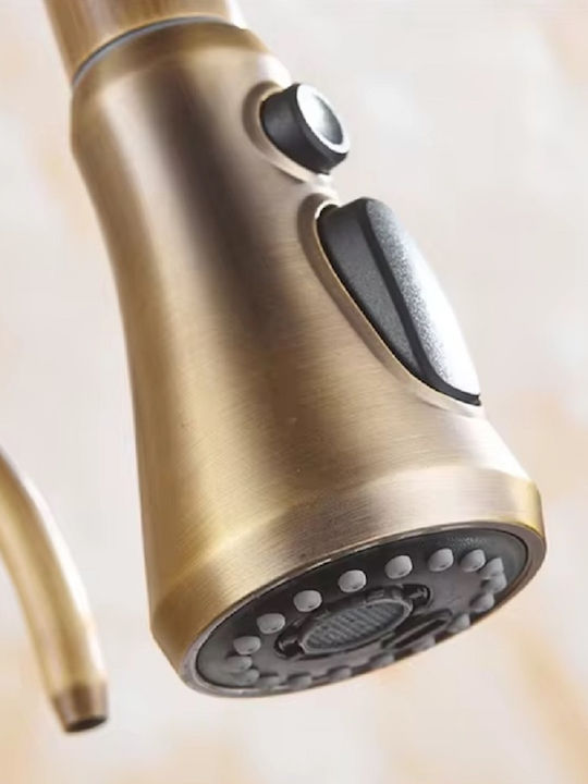 5 X2z Küchenarmaturen Zähler Bronze