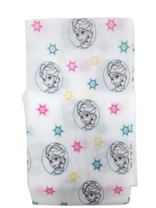 Disney Детски Чорапогащник White Elsa White