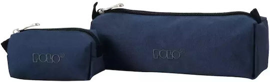 Polo Original 600D Pencil Case Barrel with 1 Compartment Blue