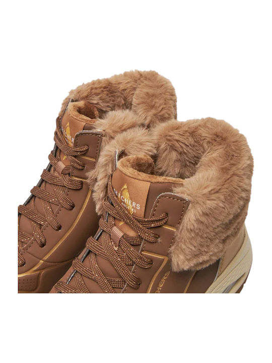 Street Uno Rugged Boots Tabac Brown