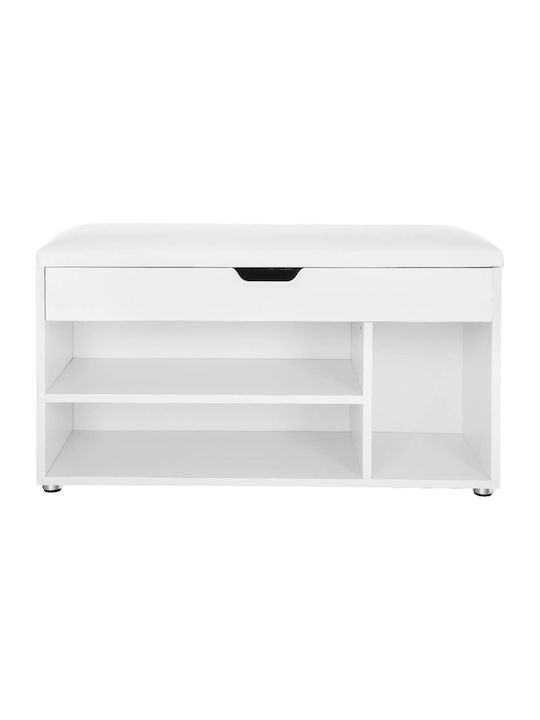 Entry Furniture with Shoe Rack & Bench 30x80x44cm