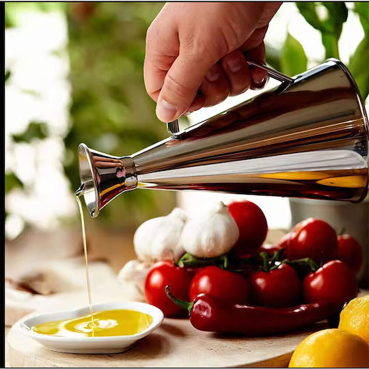 Elegant Inox Dozator Ulei Oțet Mână 500 Ml