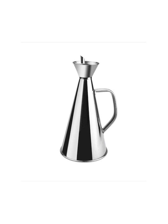 Elegant Stainless Steel Oil & Vinegar Dispenser with Handle 500 Ml