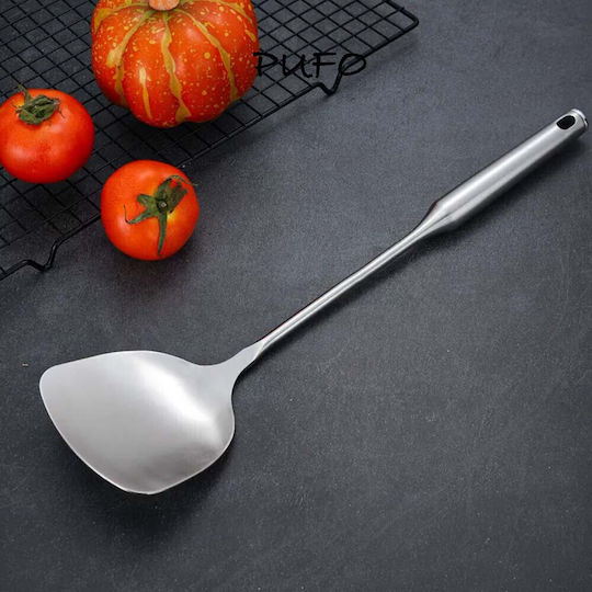 Premium Stainless Steel Spatula Cooking Serving 38 Cm