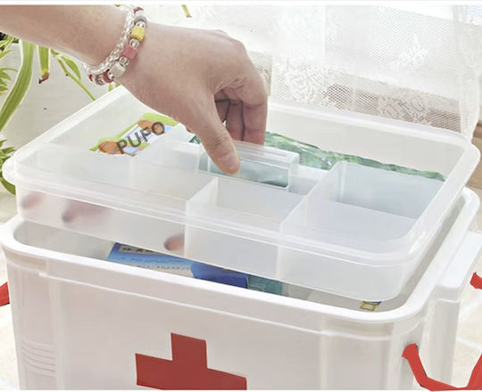 Cute Medicine Storage Preservation Organizer Pufo Medicine 22 x 17 Cm