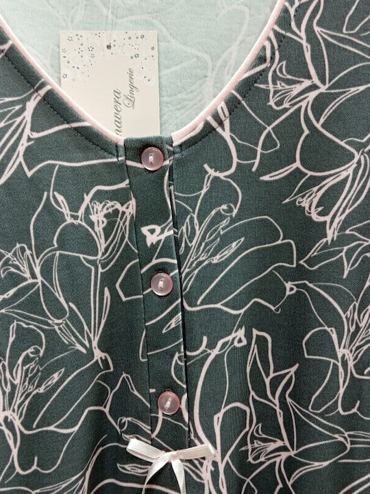Primavera Winter Damen Nachthemd Gray