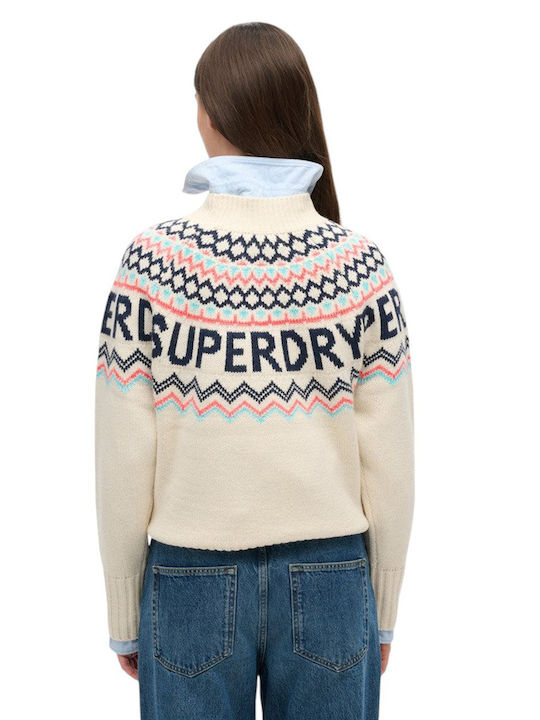 Superdry W D3 Ovin Fairisle Femeie Pulover Multi