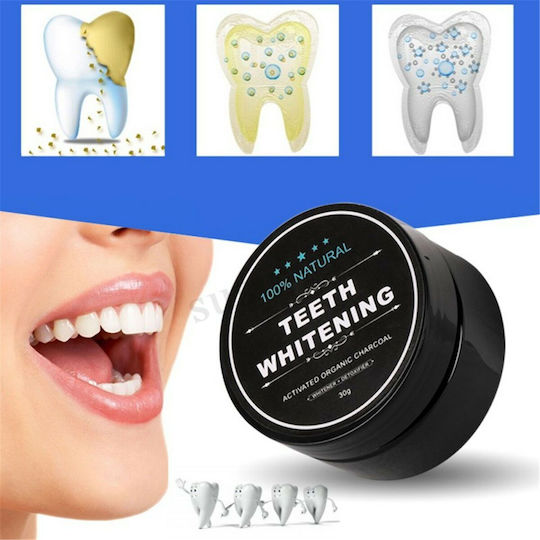 Activated Charcoal Teeth Whitening Powder 100% Natural 30 G