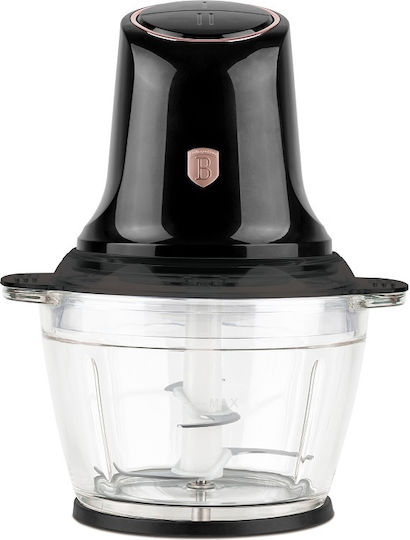 Berlinger Haus Mini Chopper Multi 500W mit 1l Behälter Schwarz
